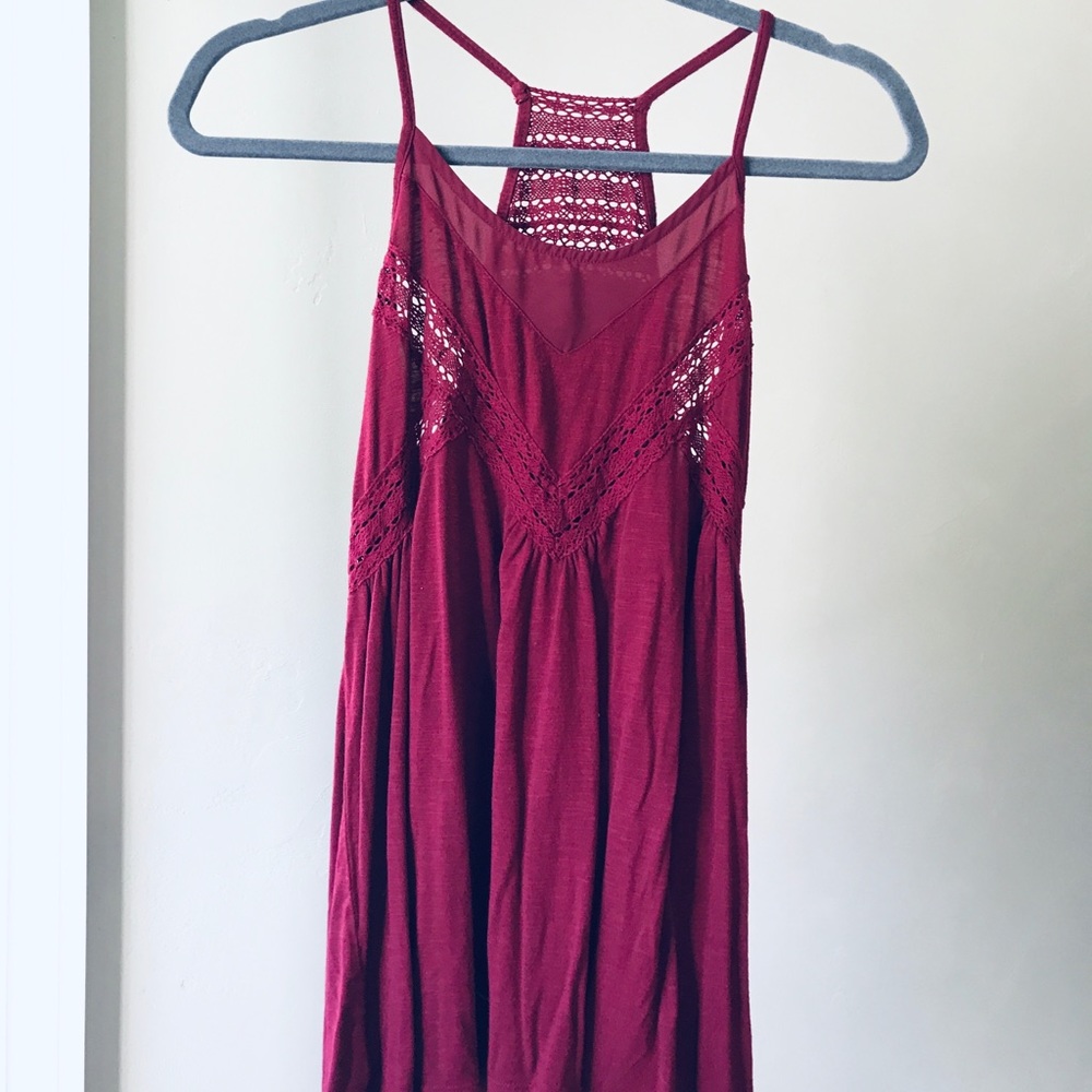 MAURICES | Maroon Razorback Tank Top - Picture 2 of 6